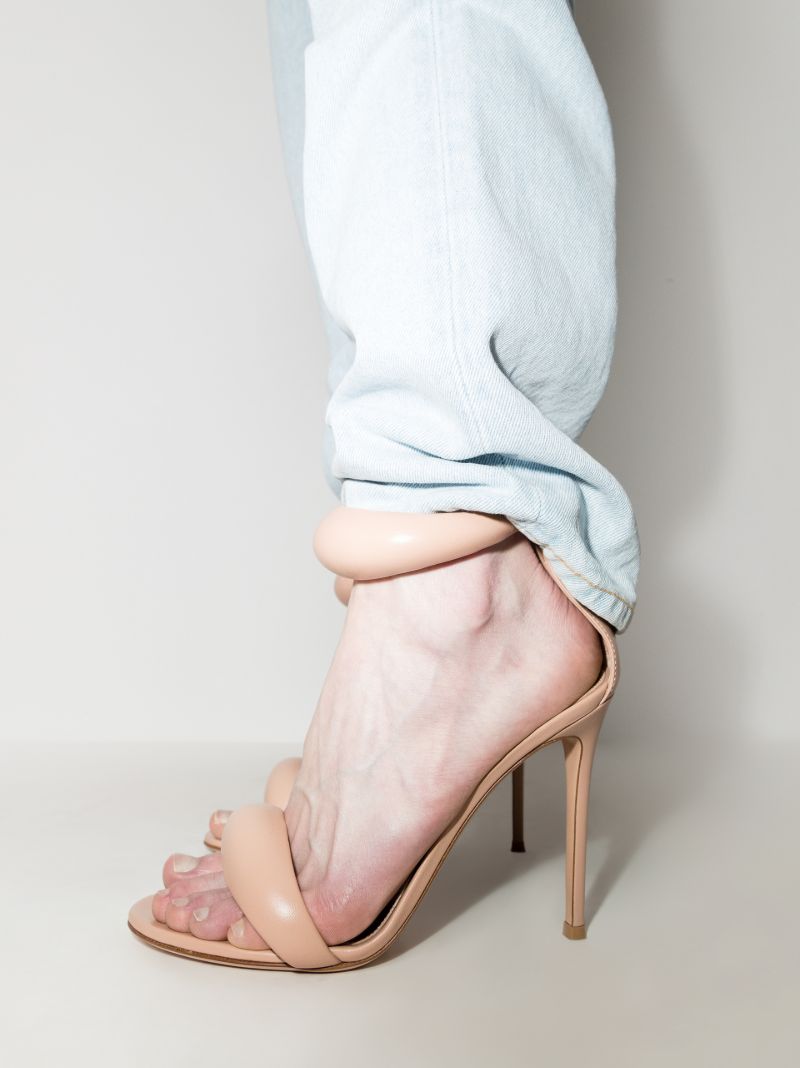 Pink Bijoux 105 Leather Sandals