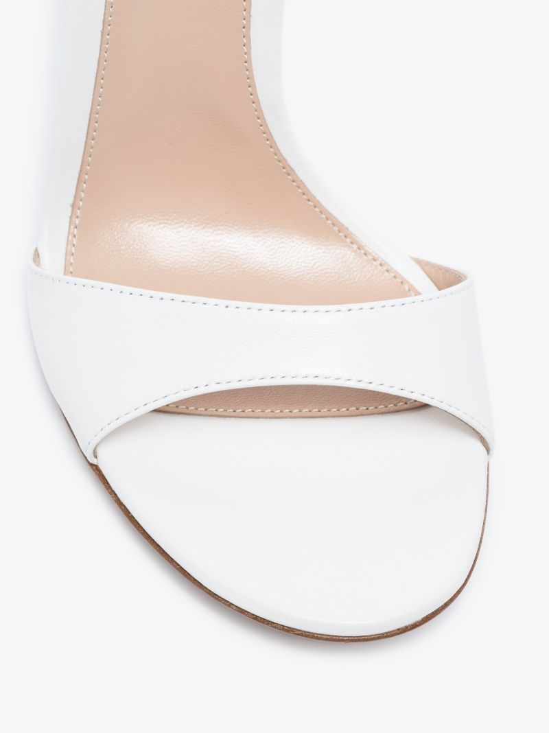 White Aura 150 Leather Sandals