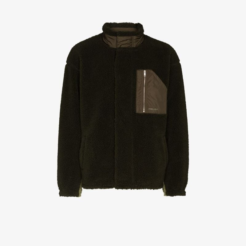 Funnel Neck Fleece Jacket