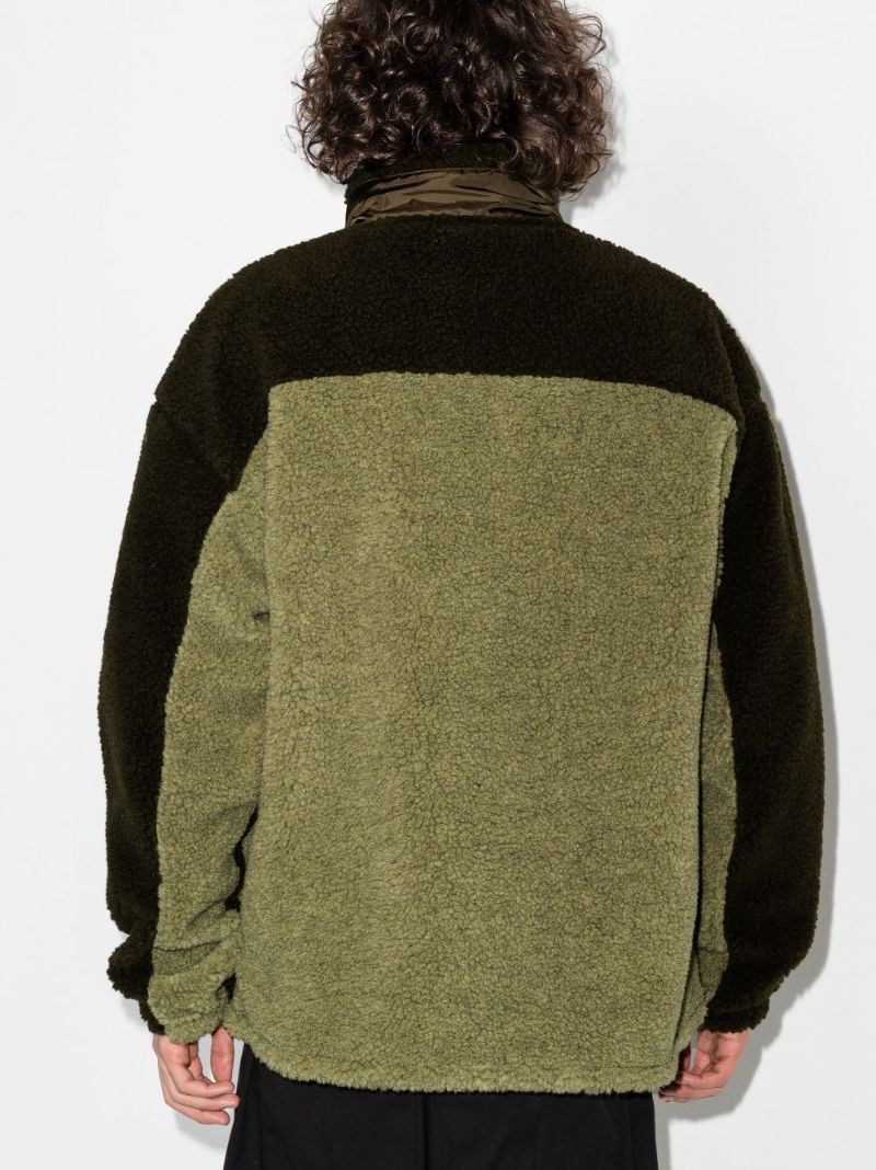 Funnel Neck Fleece Jacket