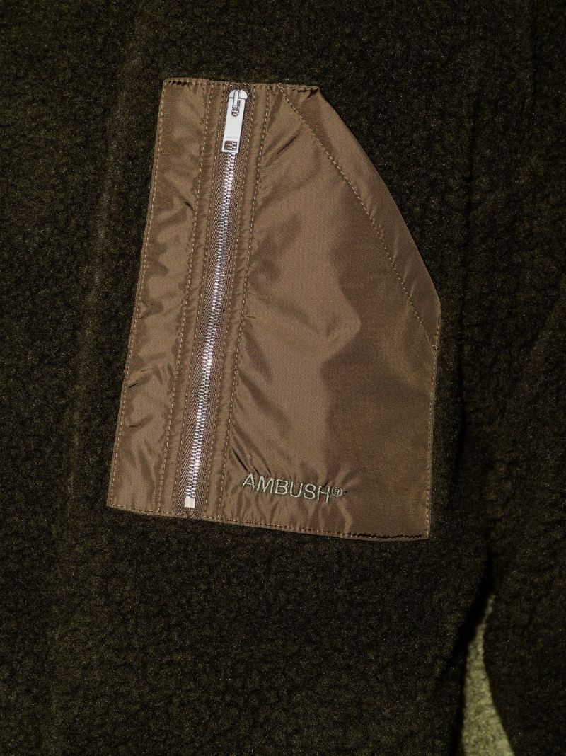 Funnel Neck Fleece Jacket