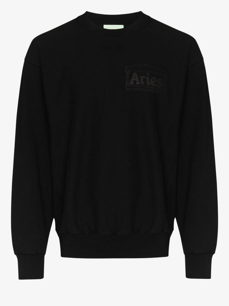 Temple Logo Print Sweater
