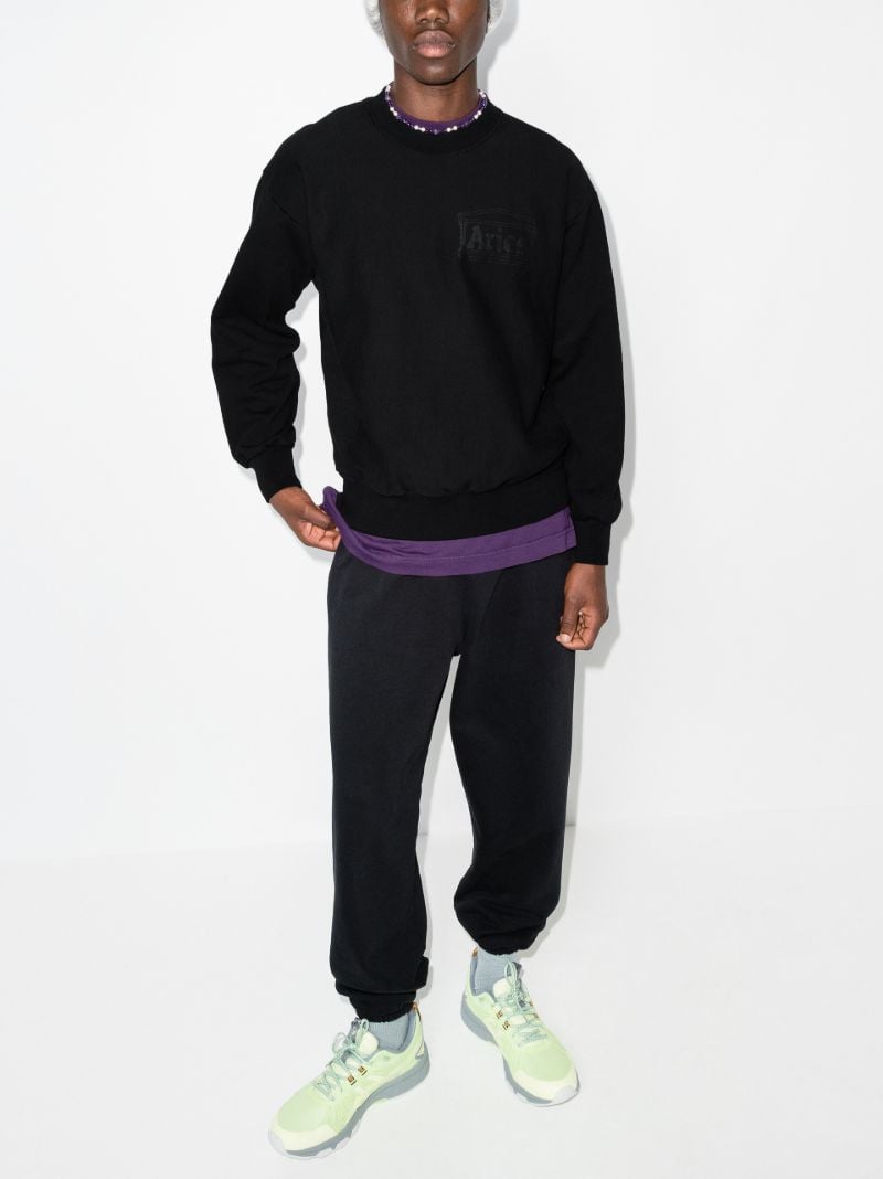 Temple Logo Print Sweater