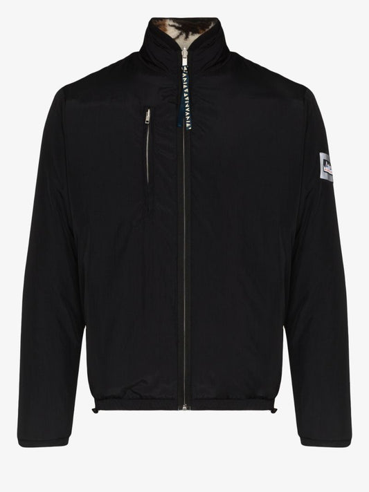 Reversible Fleece Patchwork Jacket