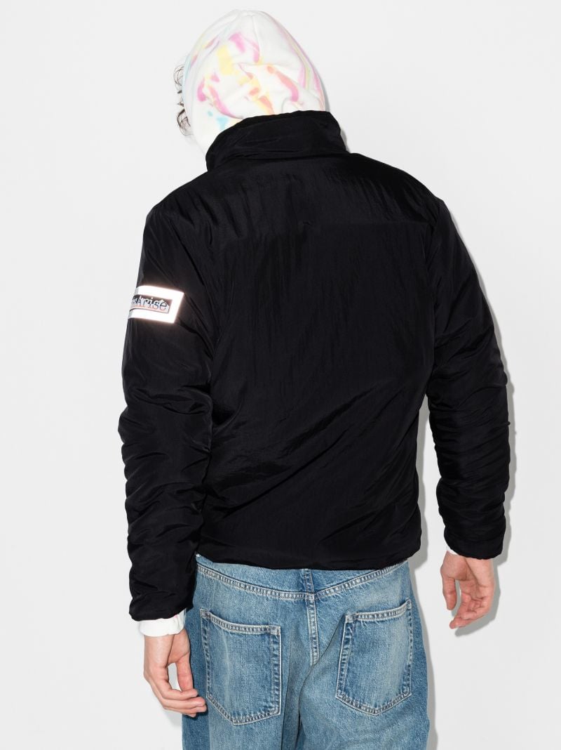 Reversible Fleece Patchwork Jacket