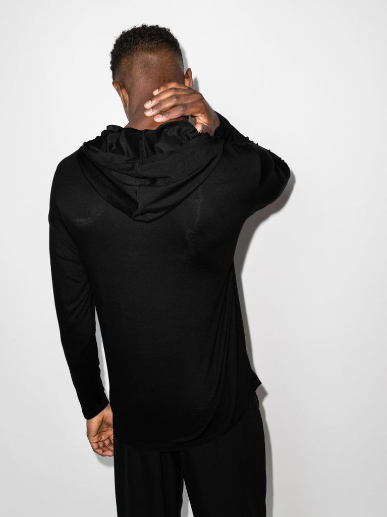 V-neck Hoodie Sweatshirt