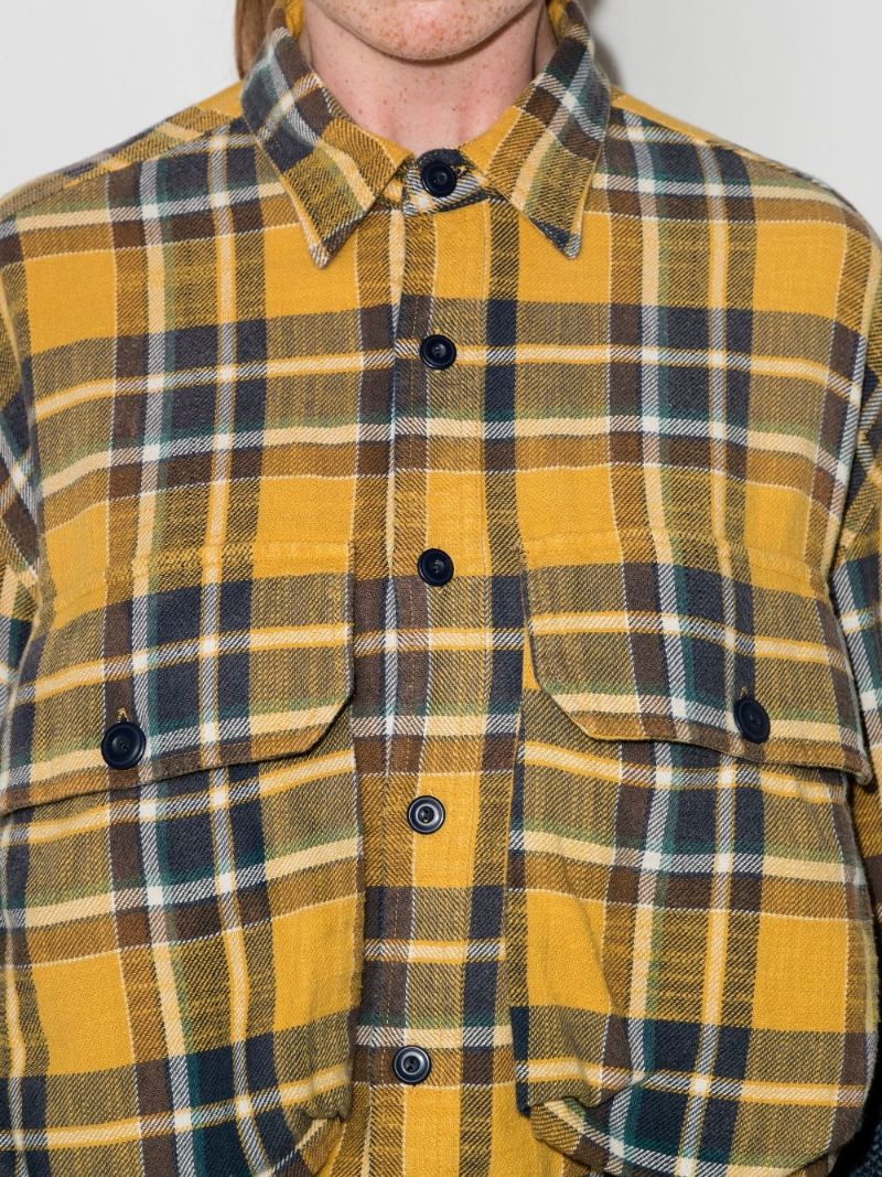 Cropped Checked Shirt