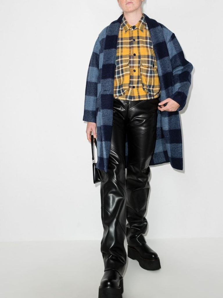 Cropped Checked Shirt
