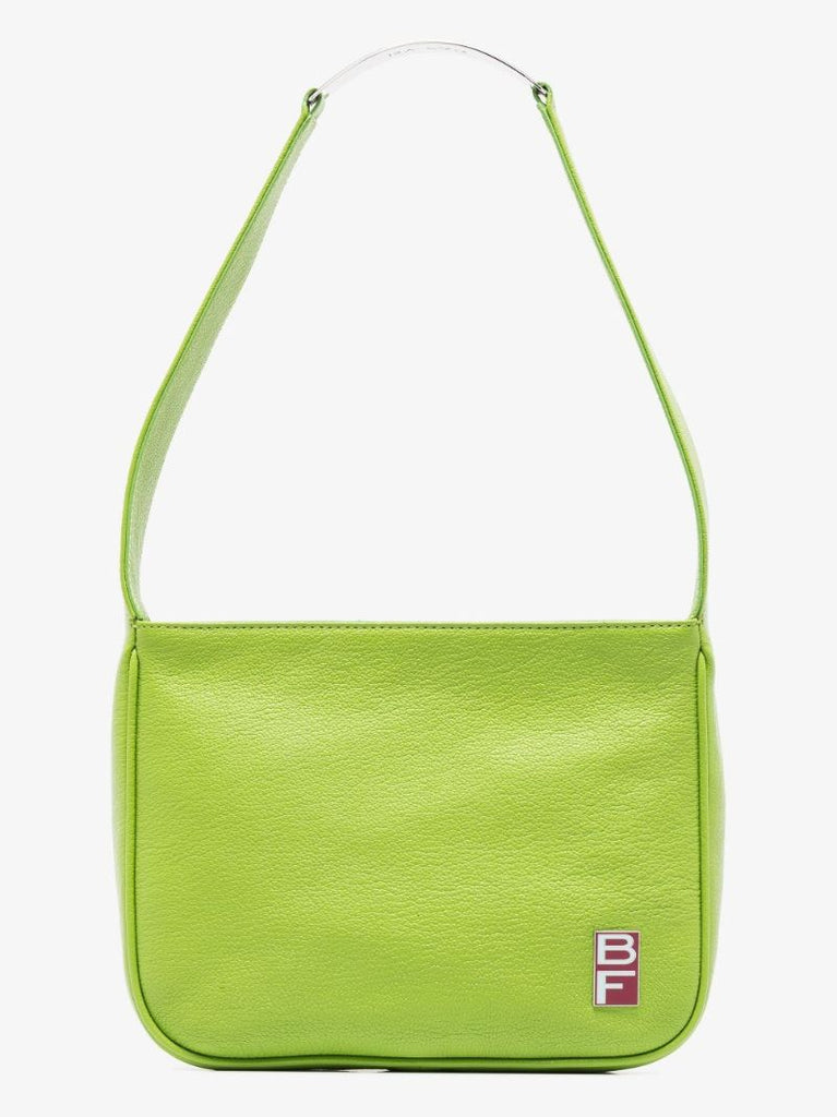 Green Venice Leather Shoulder Bag