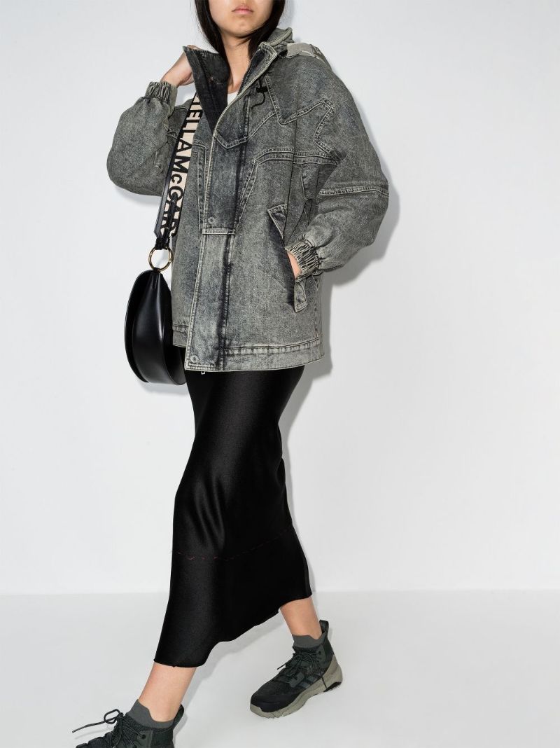 Distressed-effect Denim Jacket