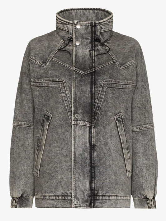 Distressed-effect Denim Jacket