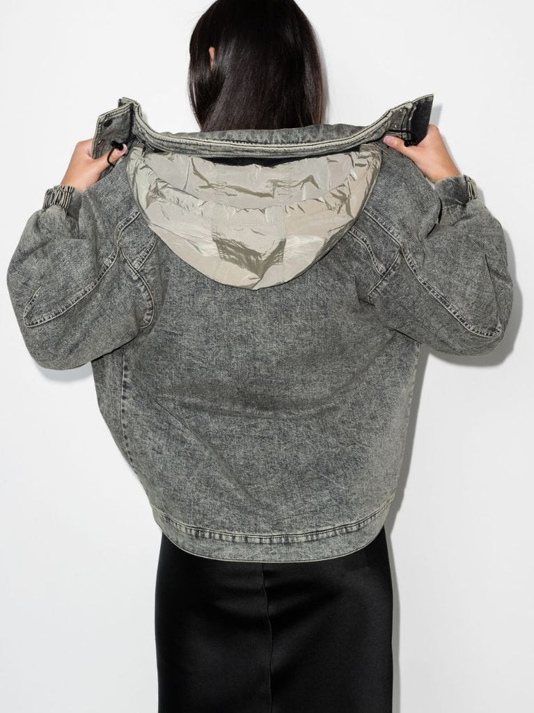 Distressed-effect Denim Jacket