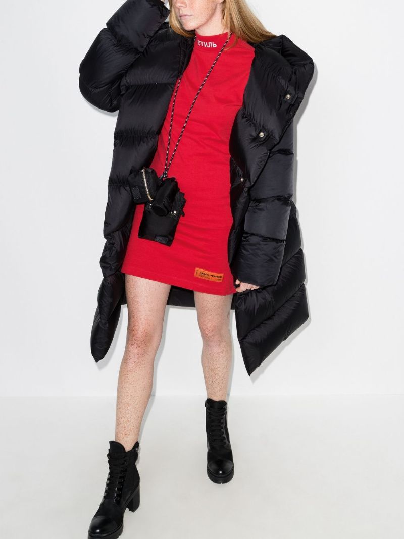 Ctnmb High Neck Mini Dress