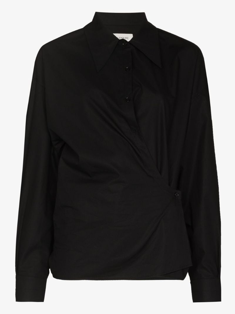 Twisted Cotton Poplin Shirt