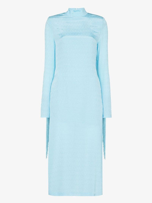 Reba Fringed Midi Dress