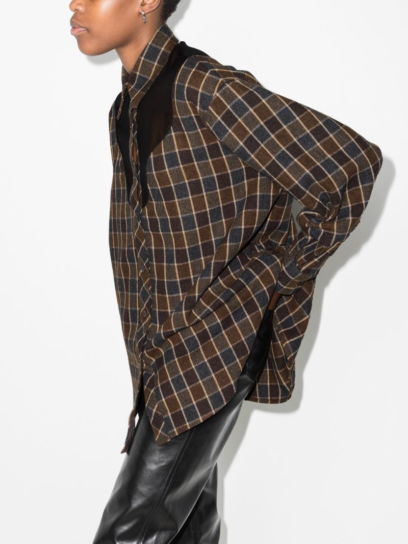 Lend Button-down Checked Shirt