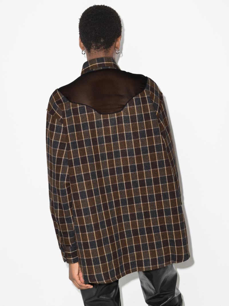 Lend Button-down Checked Shirt