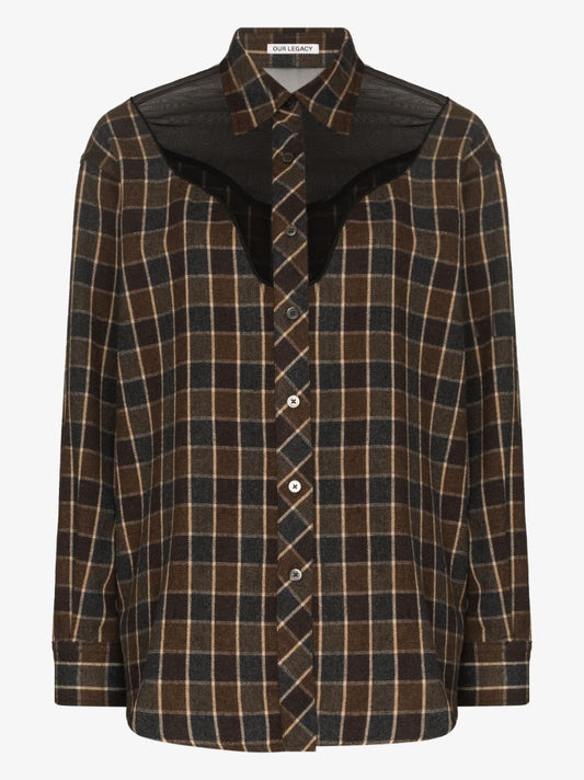 Lend Button-down Checked Shirt