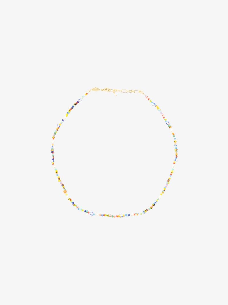 Multicoloured Petit Alaia Beaded Necklace