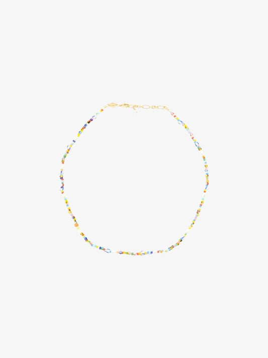 Multicoloured Petit Alaia Beaded Necklace