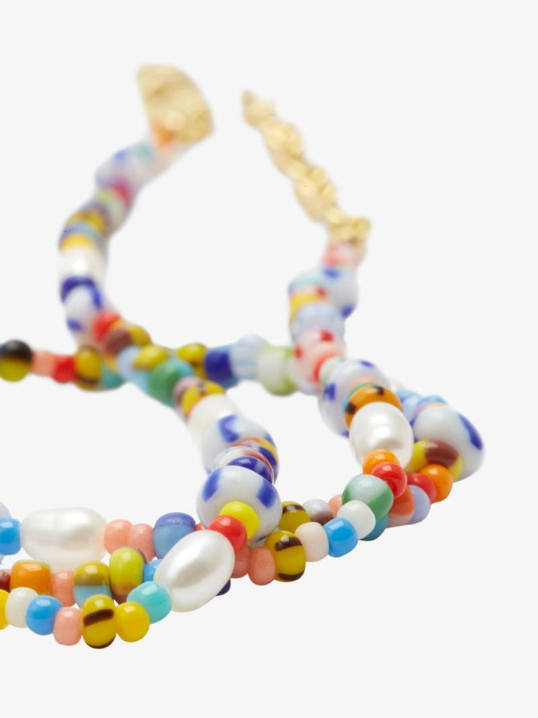Multicoloured Petit Alaia Beaded Necklace