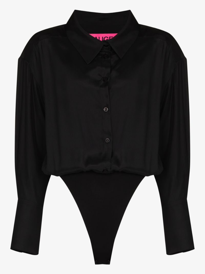 Kura Layered Silk Bodysuit