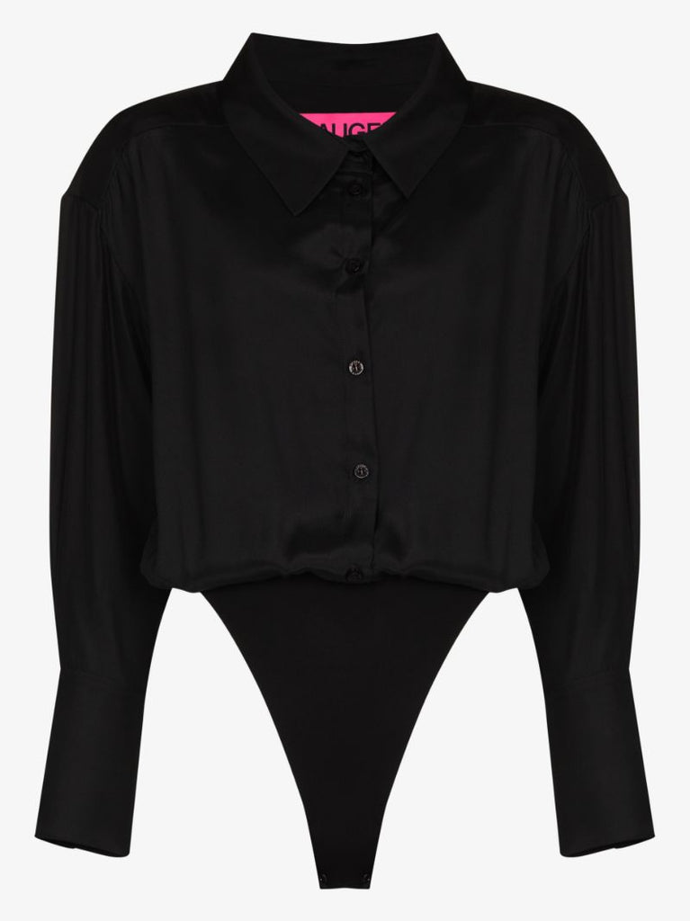 Kura Layered Silk Bodysuit