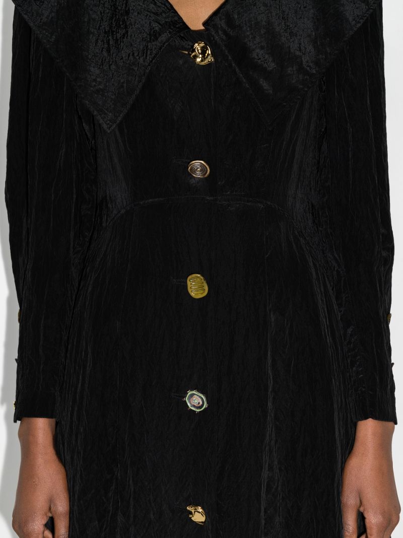 Milo Statement Collar Midi Dress