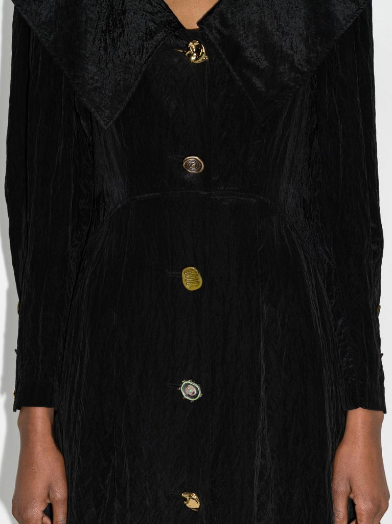Milo Statement Collar Midi Dress