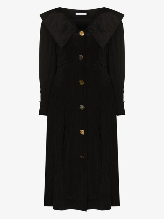 Milo Statement Collar Midi Dress