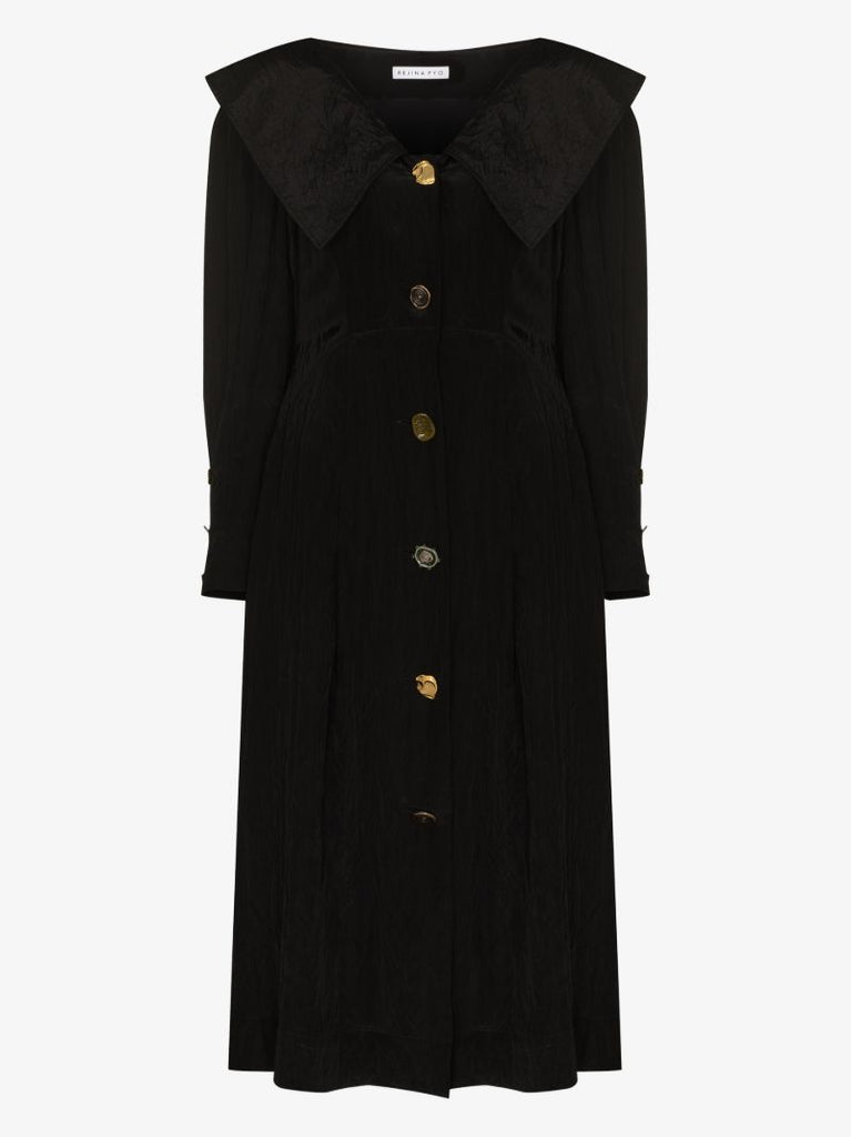 Milo Statement Collar Midi Dress