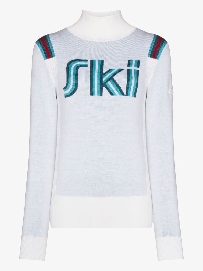 Wool Knit Ski Sweater