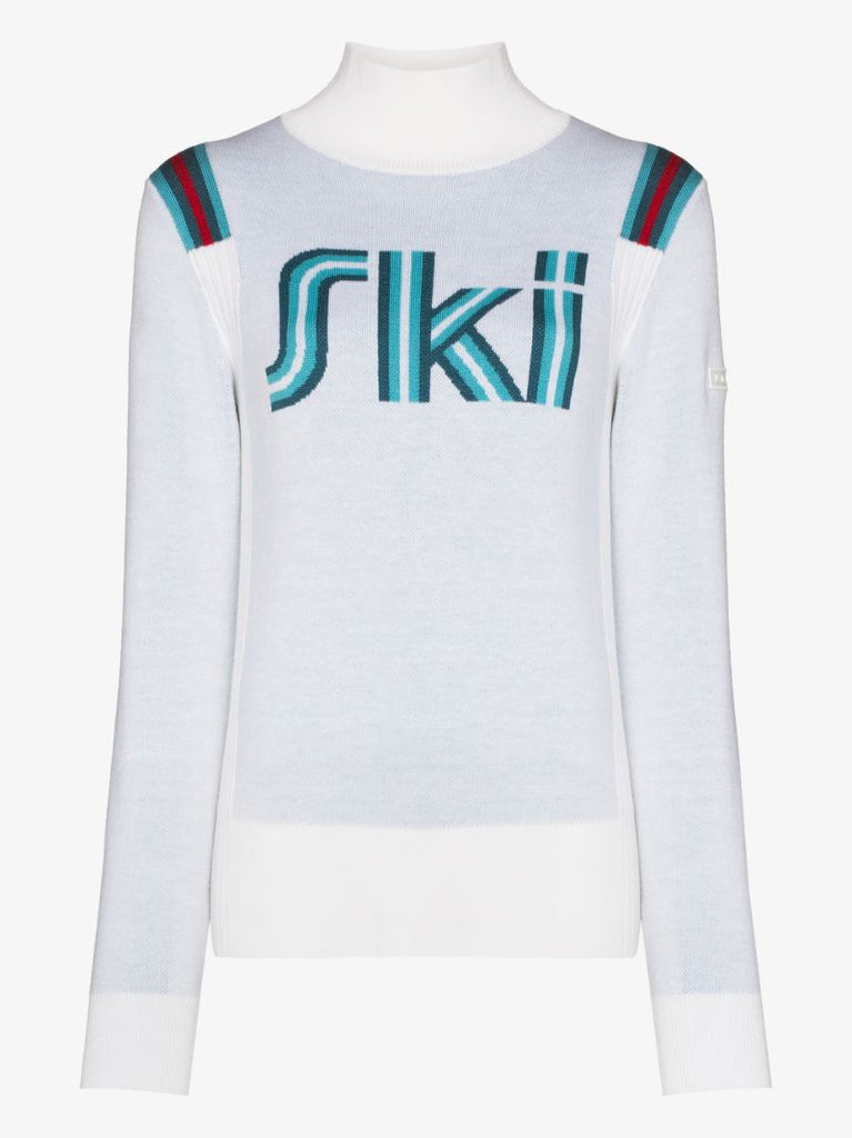 Wool Knit Ski Sweater