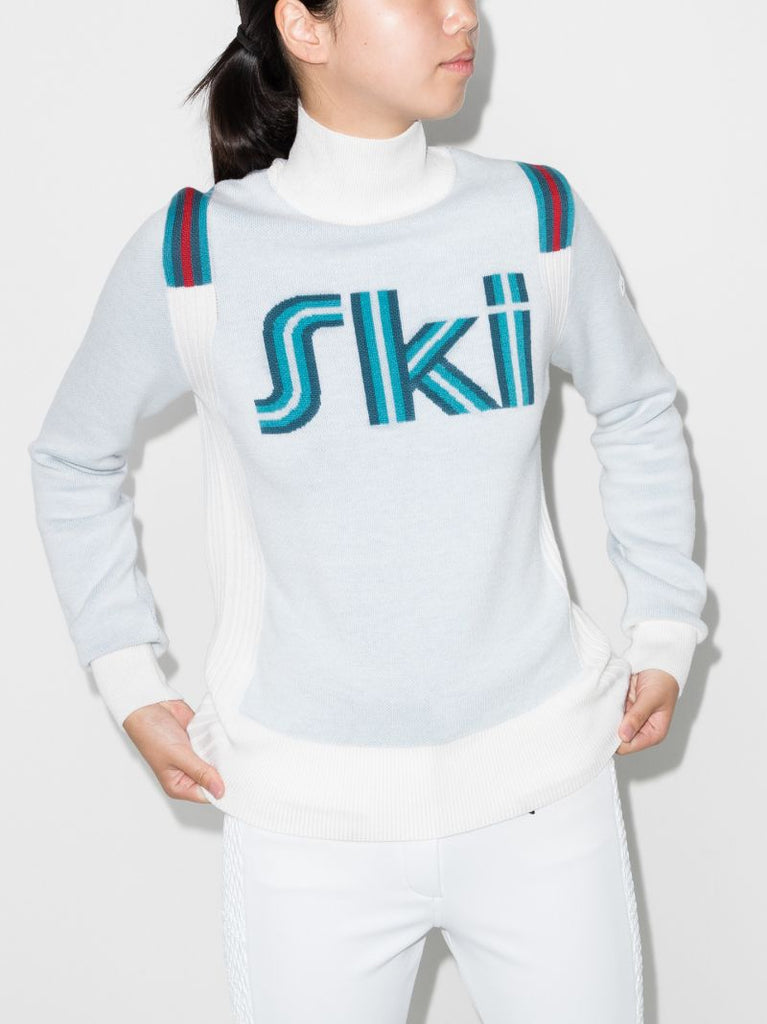 Wool Knit Ski Sweater