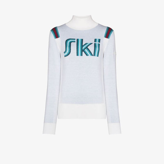 Wool Knit Ski Sweater