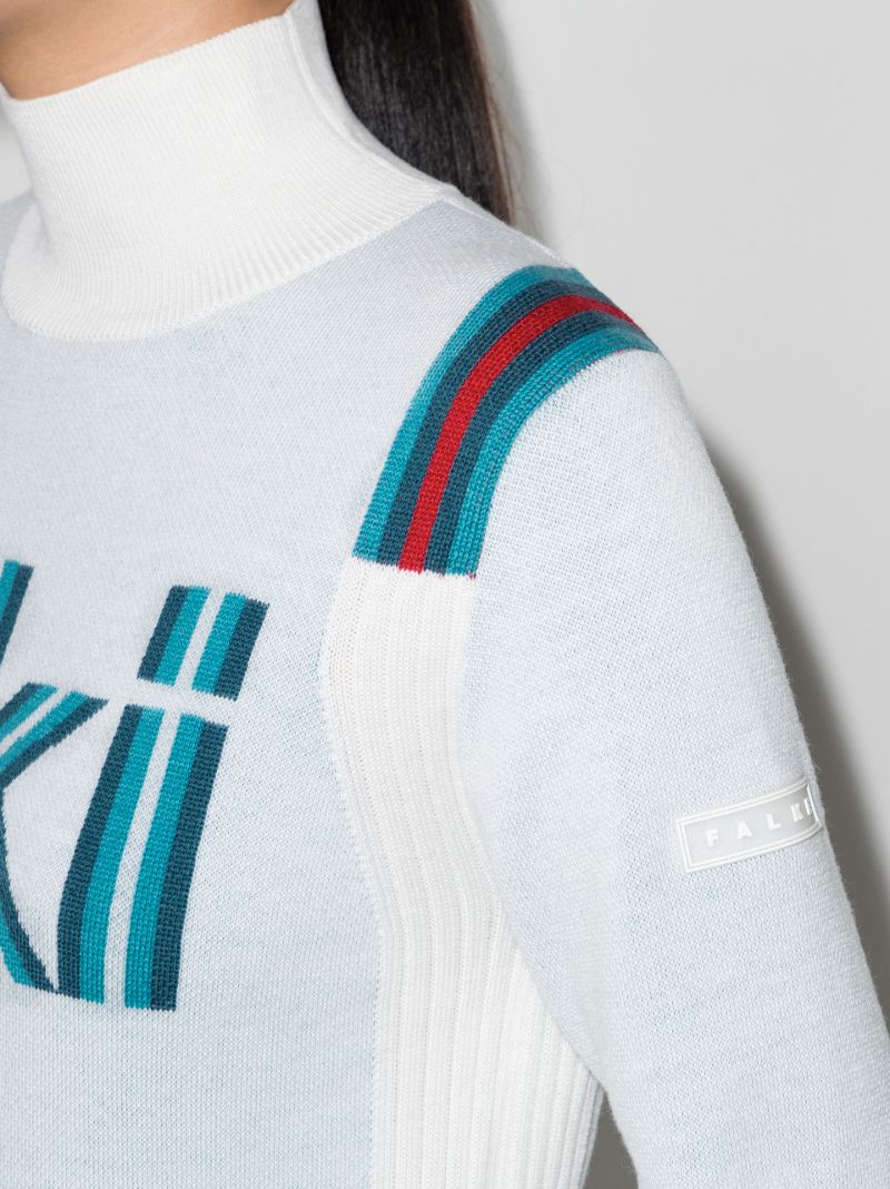 Wool Knit Ski Sweater