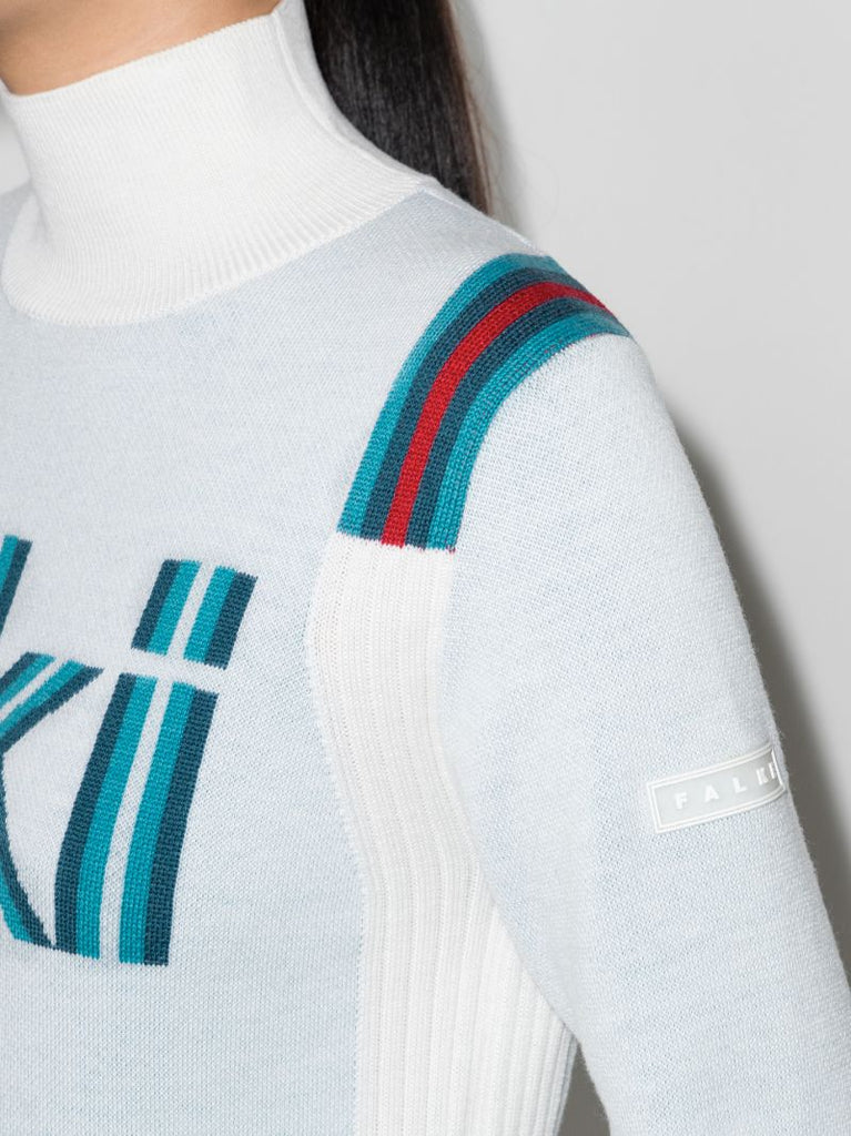 Wool Knit Ski Sweater