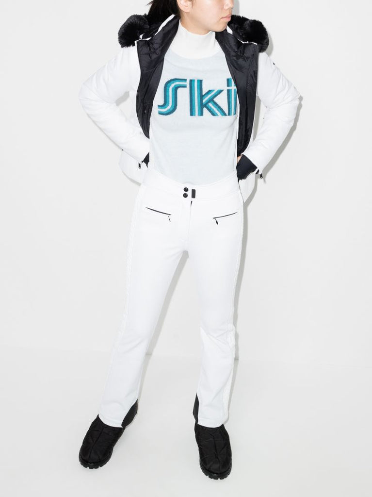 Wool Knit Ski Sweater