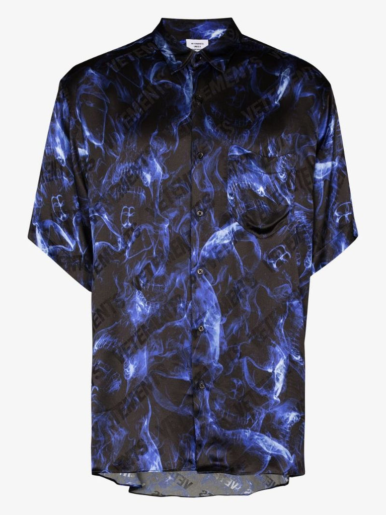 Fluid Skulls Short-sleeve Shirt
