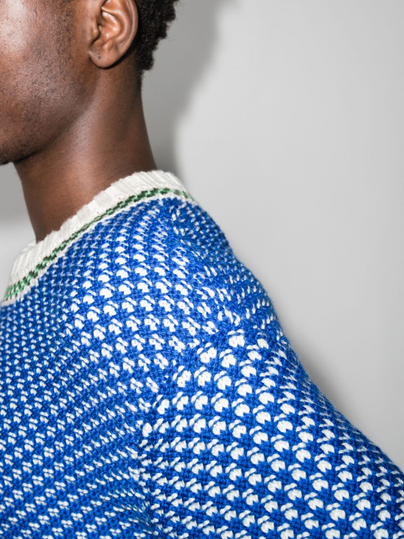 Caspian Tuck Merino Wool Sweater