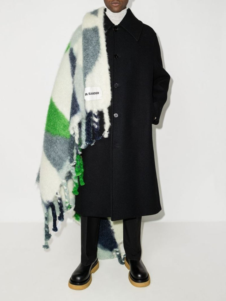 Single-breasted Wool Coat