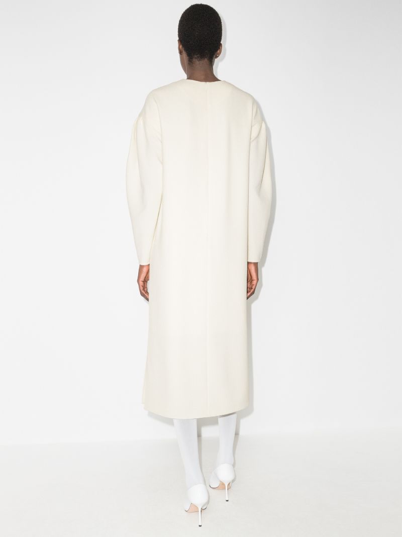 Puff Sleeve Midi Dress