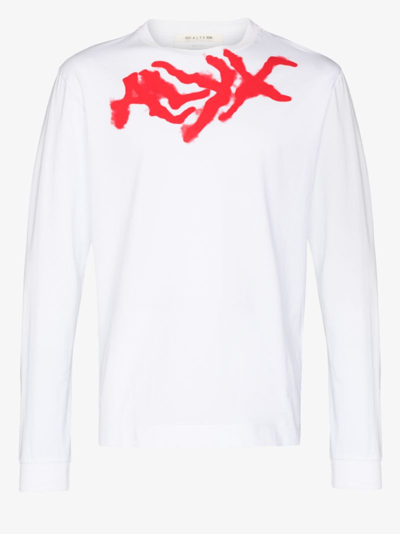 Spray Logo Long Sleeve T-shirt
