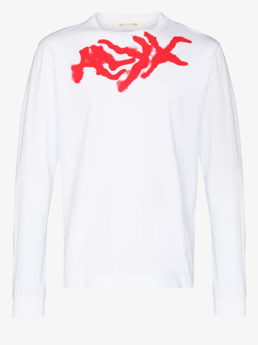 Spray Logo Long Sleeve T-shirt