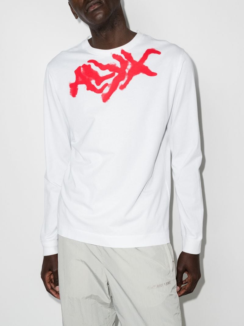 Spray Logo Long Sleeve T-shirt