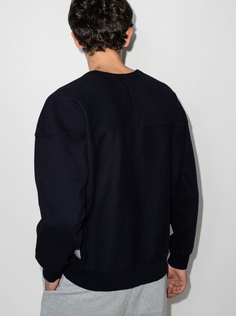 Panelled Cotton Sweatshirt