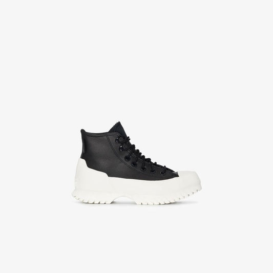 Black Chuck Taylor All Star Lugged Winter 2.0 Leather Sneakers
