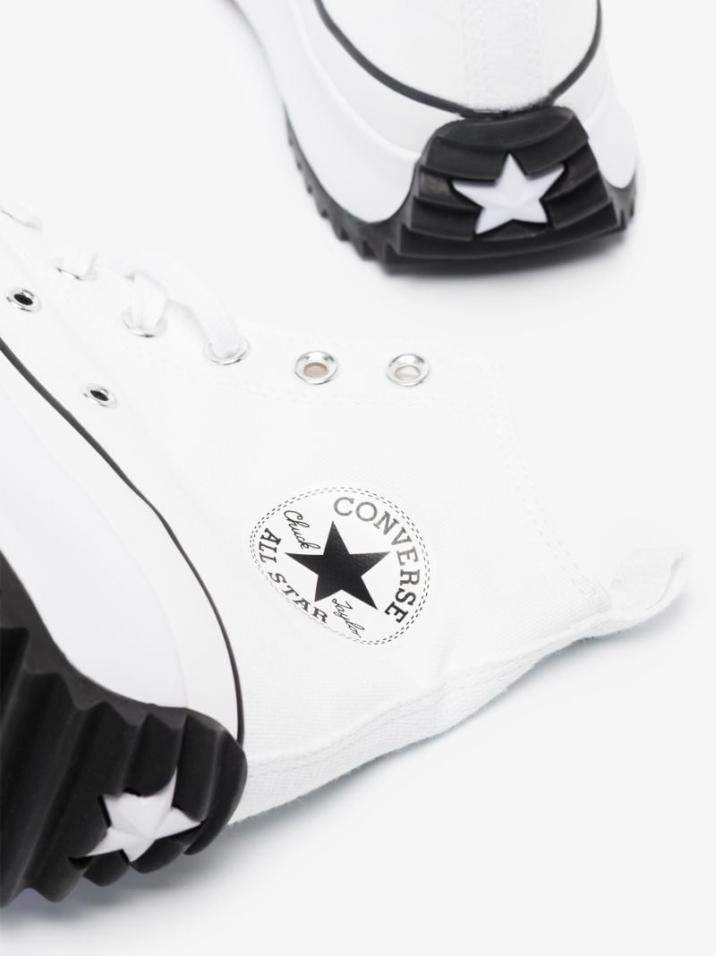 White Run Star Hike High Top Sneakers