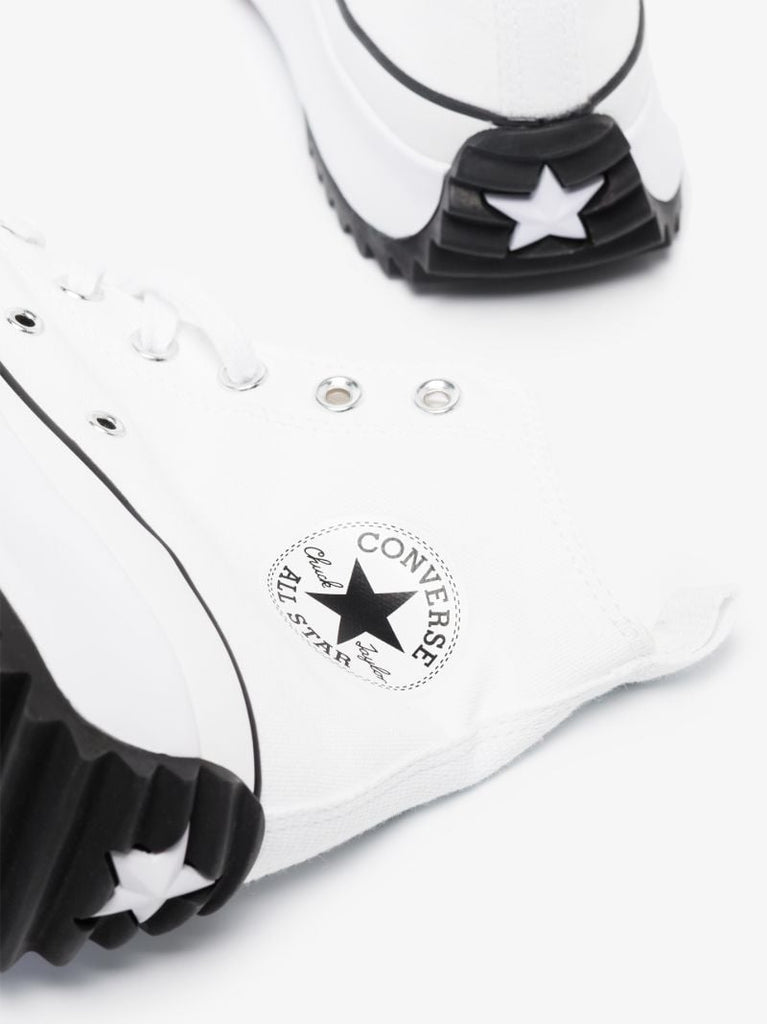 White Run Star Hike High Top Sneakers