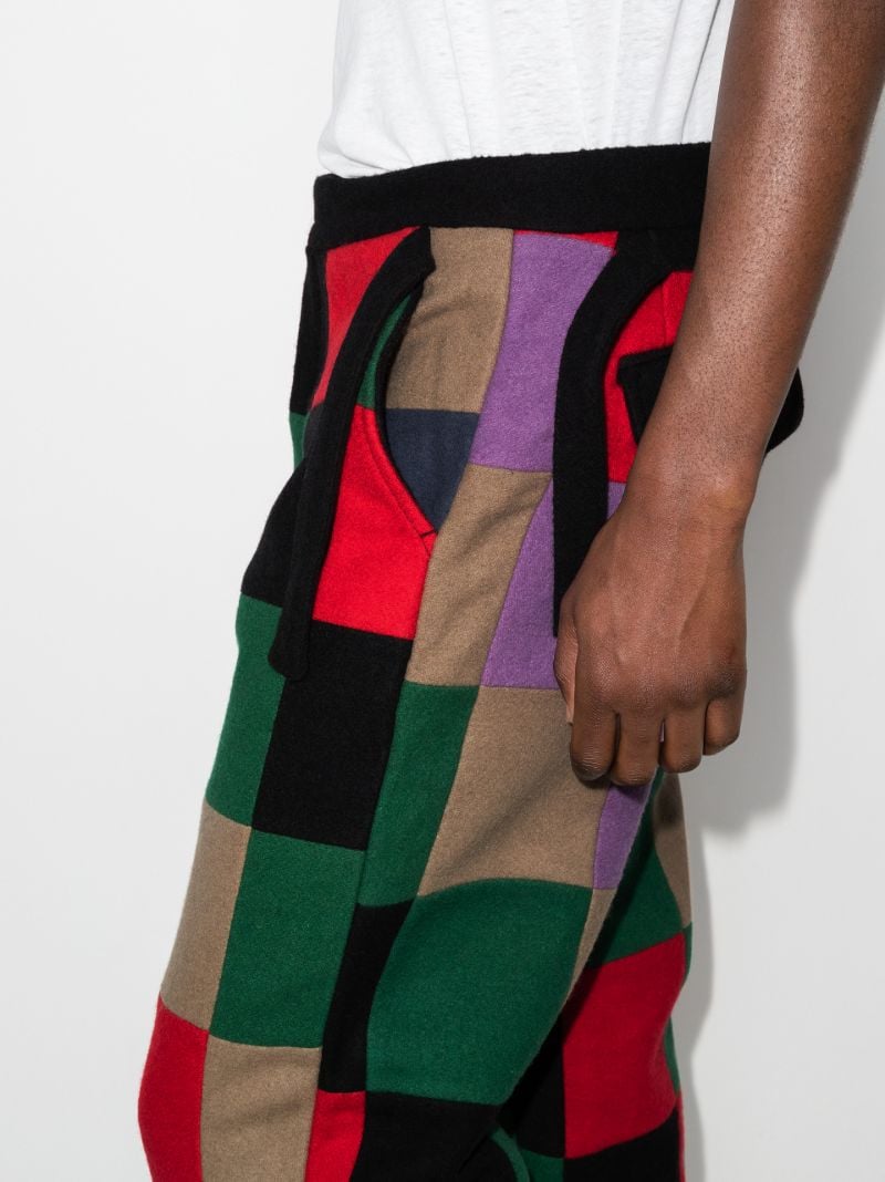 Square Patch Tapered Trousers